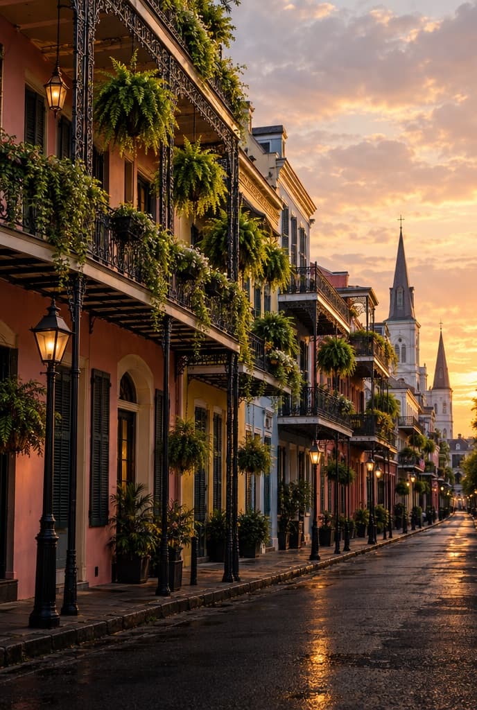 New Orleans — Music, food & history